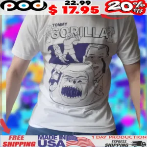 Tommy Gorilla 2025 shirt