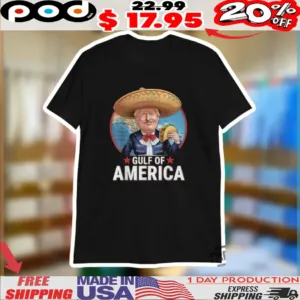 Trump Sombrero Gulf Of America Est 2025 Shirt