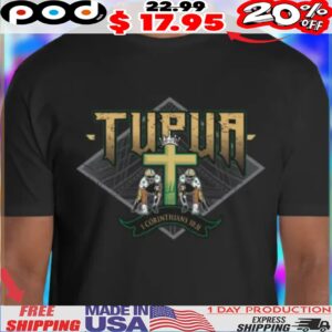 Tupua 1 Corinthians 10 31 Cross Shirt