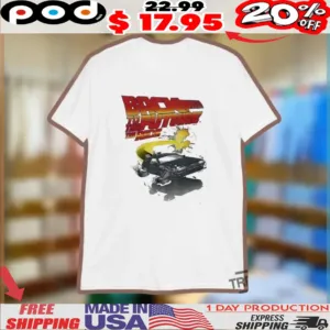 Universal Studios Back To The Future Ride Shirt