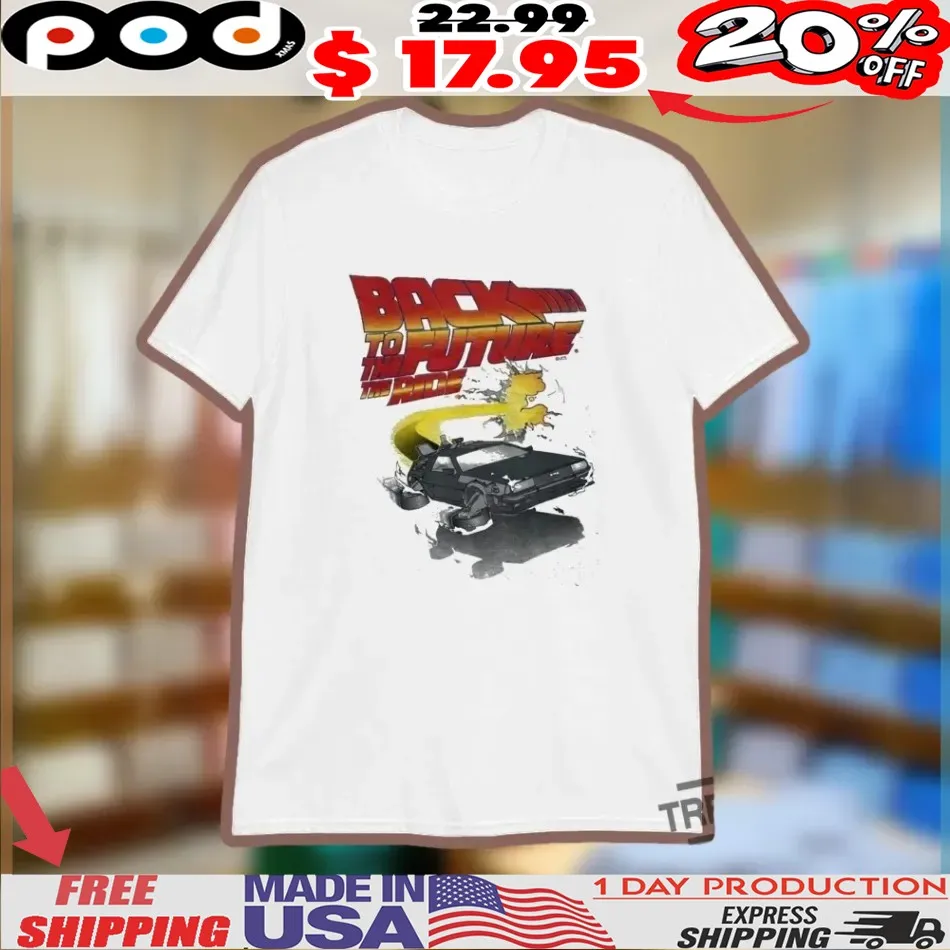 Universal Studios Back To The Future Ride Shirt