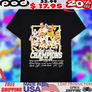 Vegas Golden Knights Pacific Division Champions 2025 Signature Collection Shirt