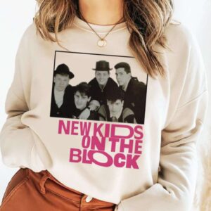 Vintage NKOTB Pink New Kids On The Block T-Shirt
