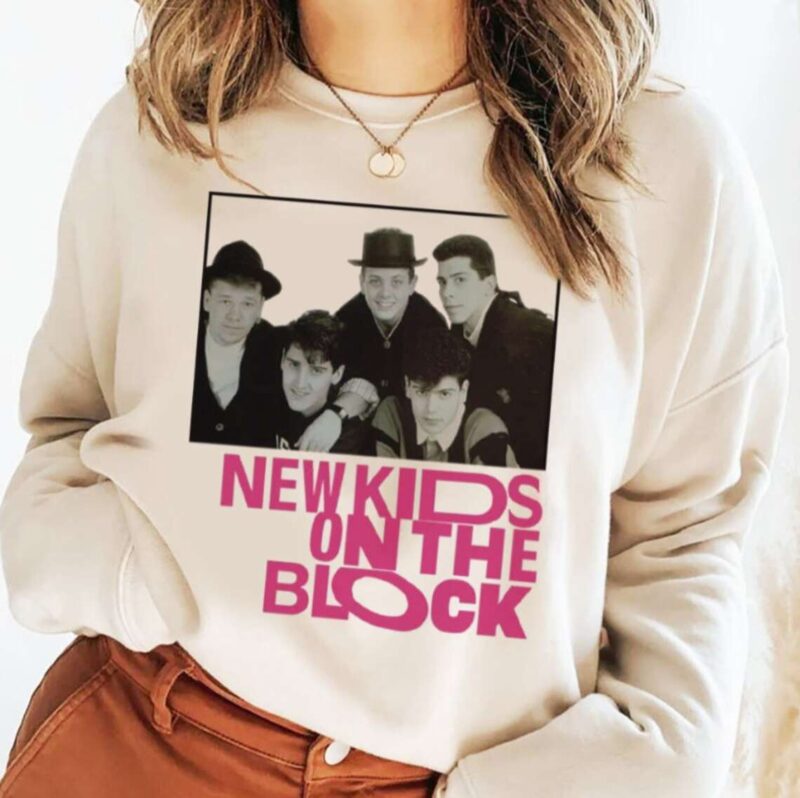 Vintage NKOTB Pink New Kids On The Block T-Shirt