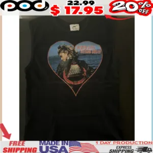 Vintage 1980s Desperately Seeking Susan Heart Shirt