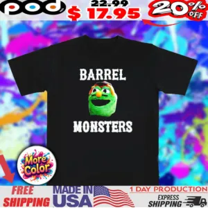 Wally Head Barrel Monsters 2025 shirt