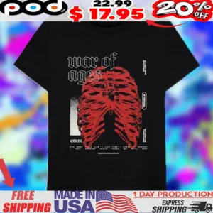 War Of Ages My Very Own Existence Eternal May Cost Me Everything Ribs 2025 Shirt