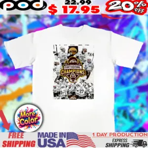 Western Michigan Broncos National Champions Of College Hockey Team Poster shirt