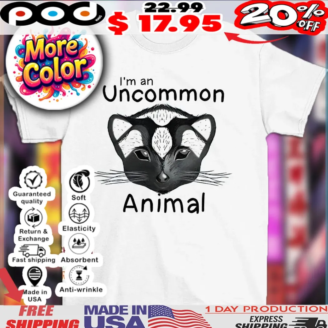 Zorilla I’m an uncommon animal shirt