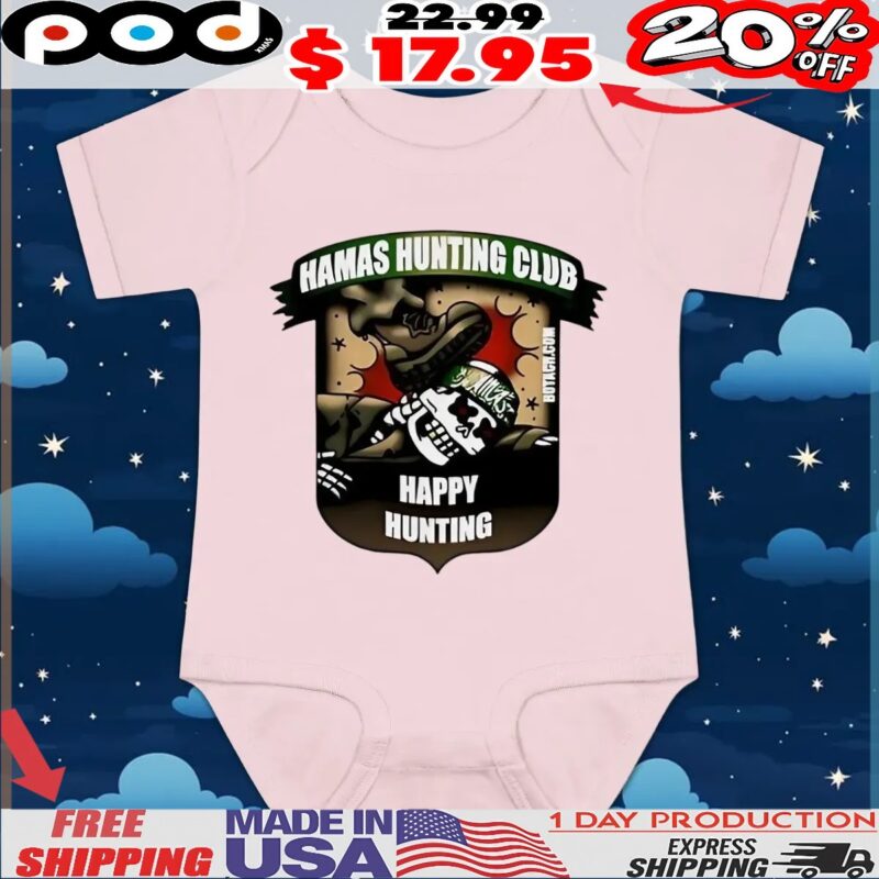 Hamas Hunting Club Happy Hunting t shirt