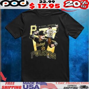 30 Paul Skenes Pittsburgh Pirates vintage anime player t shirt