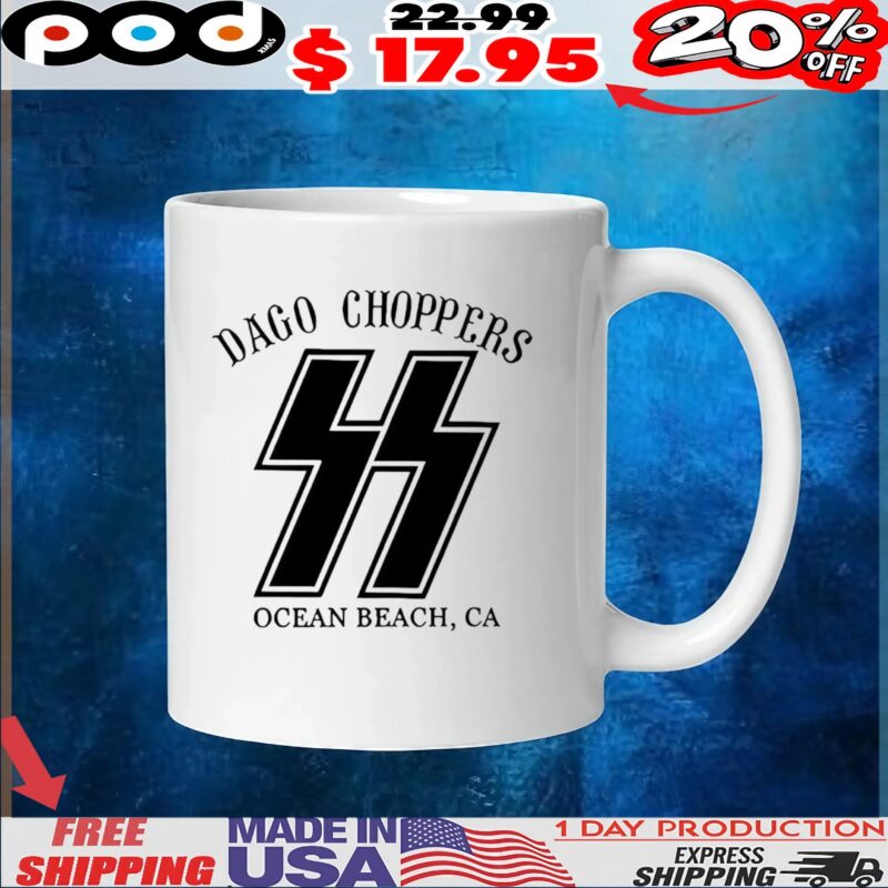 Dago Choppers Ocean Beach CA t shirt