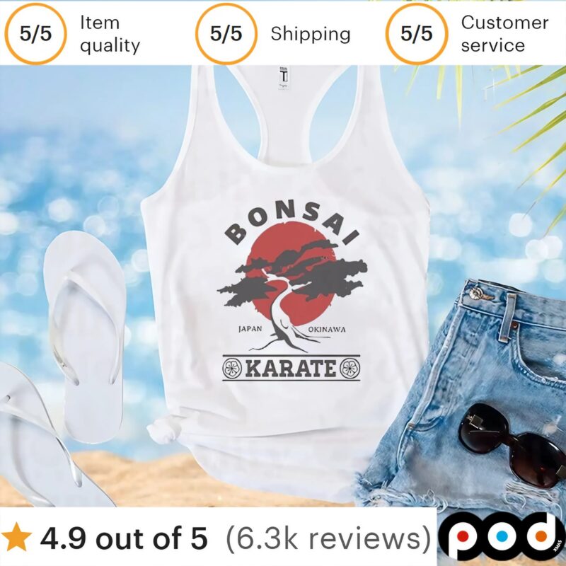 Bonsai Karate Japan Okinawa t shirt