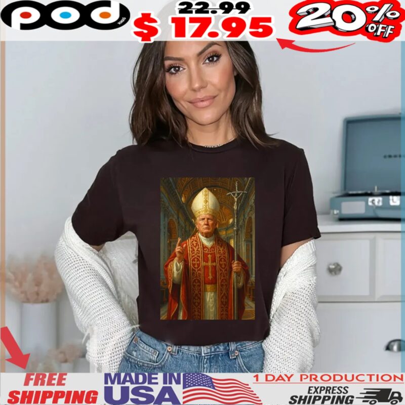 Pope Trump Artwork Shirt