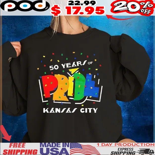 50 years of pride Kansas City T Shirt