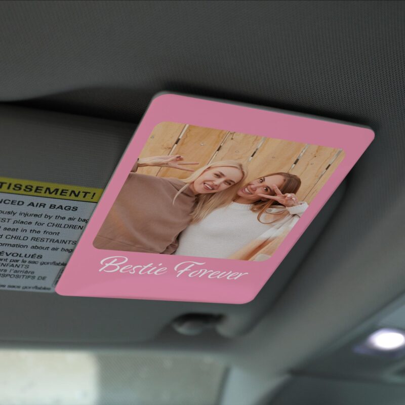 Family Custom Drive Safe Car Visor Clip
