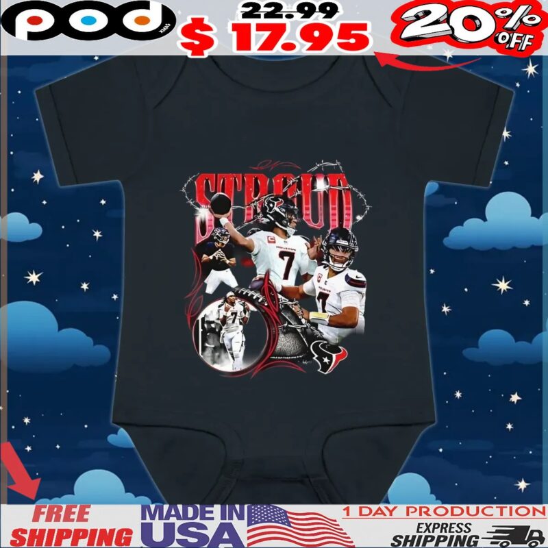 Cj Stroud Houston Texans Nfl Football Notorious Player Vintage Bootleg Style T Shirt