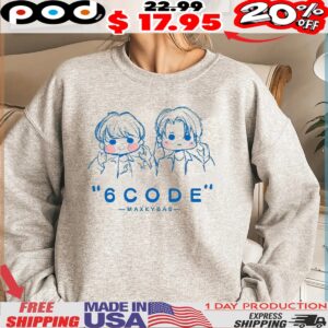 6CODE MaxkyBas fanart shirt