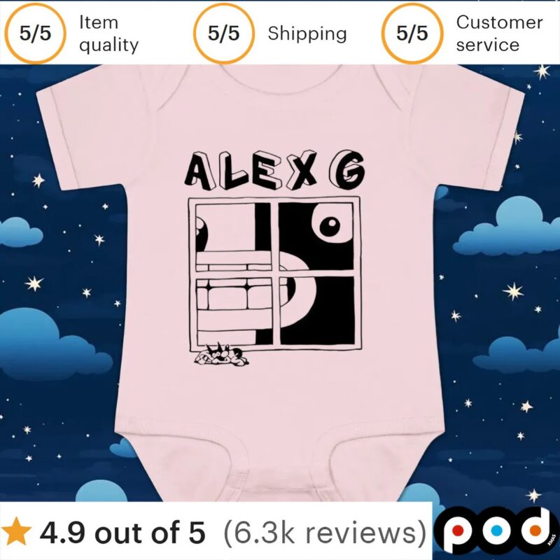 Alex G window t shirt