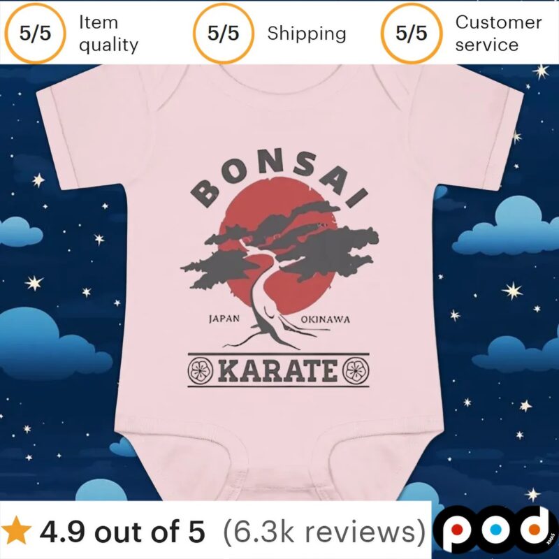 Bonsai Karate Japan Okinawa t shirt