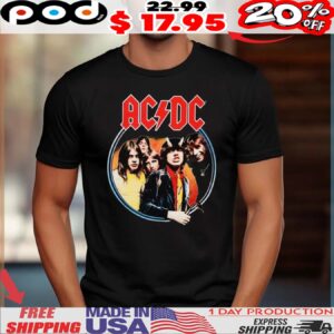 AC DC Highway To Hell 1979 Tour Shirt