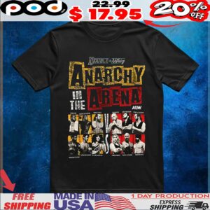 AEW Double or Nothing 2025 Anarchy in the Arena t shirt