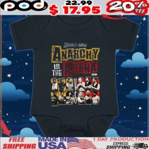 AEW Double or Nothing 2025 Anarchy in the Arena t shirt
