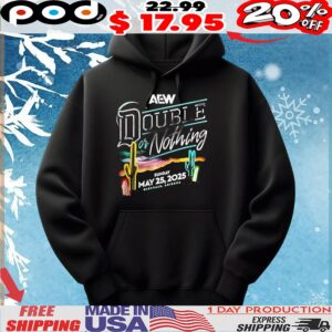 AEW Double or Nothing may 25 2025 t shirt