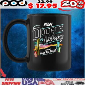 AEW Double or Nothing may 25 2025 t shirt