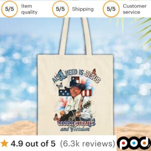 All I need is Jesus George Straits and freedom t shirt