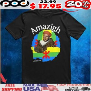 Amazigh Kabyle flag t shirt