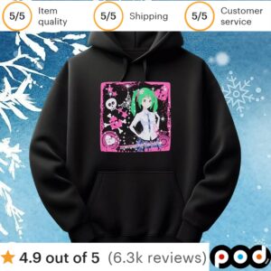 Anime Girl Bling T Shirt