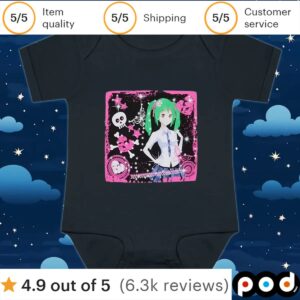 Anime Girl Bling T Shirt