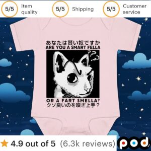 Anime are you a smart fella or a fart smella shirt