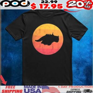 Appa the Flying Bison Avatar The Last Airbender yip yip t shirt