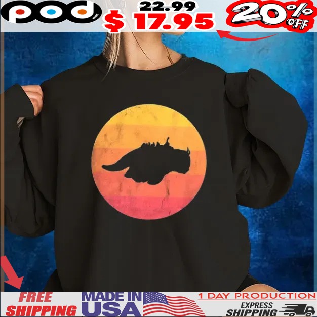 Appa the Flying Bison Avatar The Last Airbender yip yip t shirt Appa the Flying Bison Avatar The Last Airbender yip yip t shirt