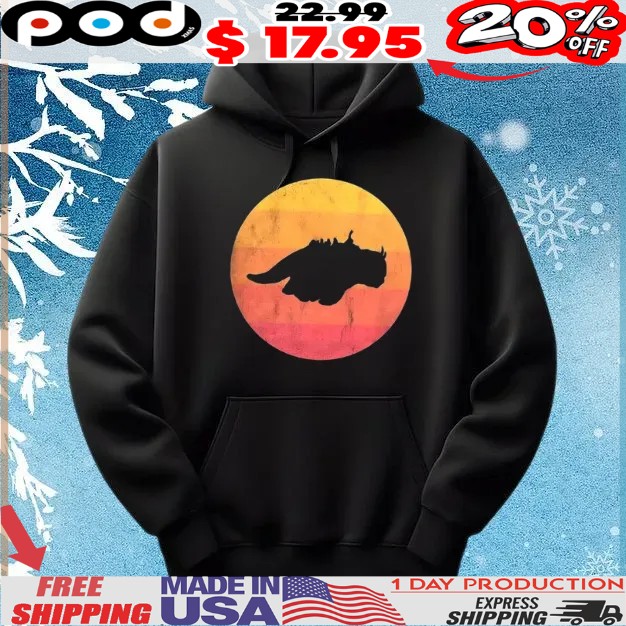 Appa the Flying Bison Avatar The Last Airbender yip yip t shirt Appa the Flying Bison Avatar The Last Airbender yip yip t shirt