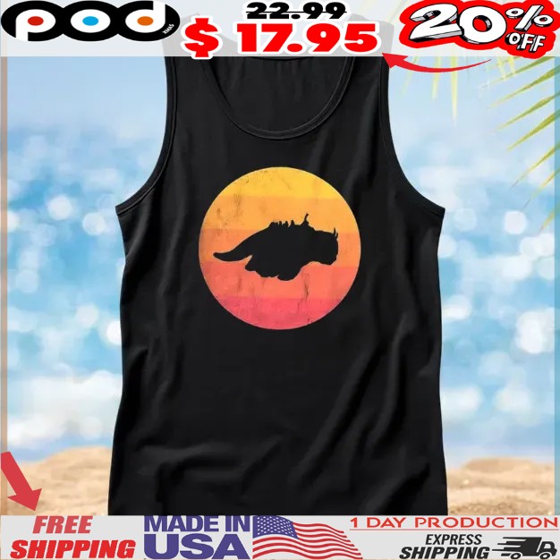 Appa the Flying Bison Avatar The Last Airbender yip yip t shirt Appa the Flying Bison Avatar The Last Airbender yip yip t shirt