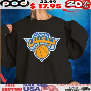 Arabic New York Knicks logo T Shirt