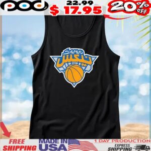 Arabic New York Knicks logo T Shirt