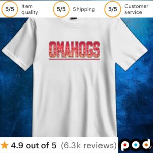 Arkansas Razorbacks Omaha baseball t shirt