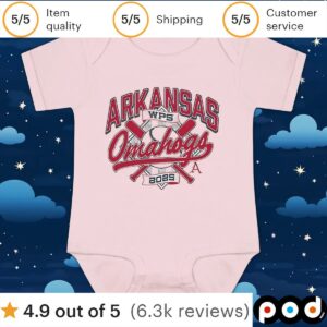 Arkansas Razorbacks Omahogs 2025 t shirt