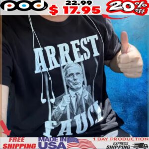 Arrest Fauci Prison Vintage Shirt