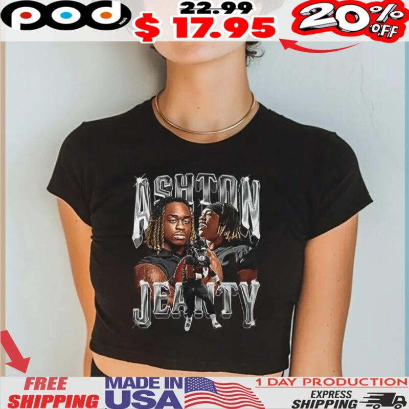 Ashton Jeanty Las Vegas Raiders Nfl Football Vintage Bootleg Style Shirt