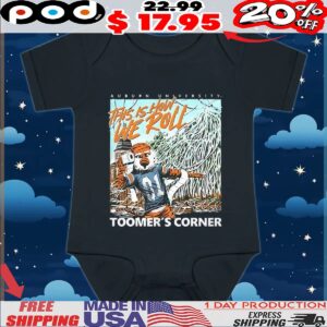 Auburn Tigers this is how we roll toomer’s corner mascot t shirt
