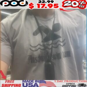 Auschwitz Swim Team t shirt