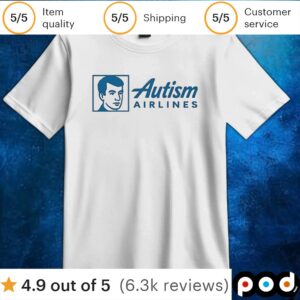 Autism Airlines t shirt