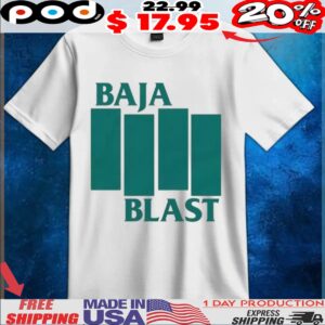 Baja blast flag t shirt