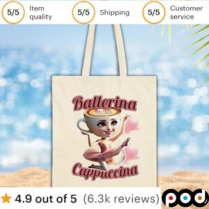 Ballerina Cappuccina t shirt