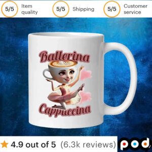 Ballerina Cappuccina t shirt